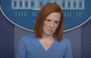 Jen Psaki, White House Press Secretary. EWTN News Nightly YouTube